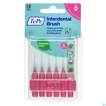 Tepe interdental brush 0,40mm pink    6