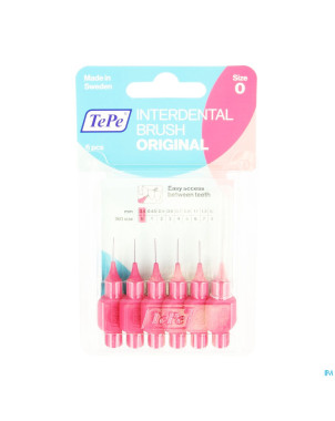 Tepe interdental brush 0,40mm pink    6