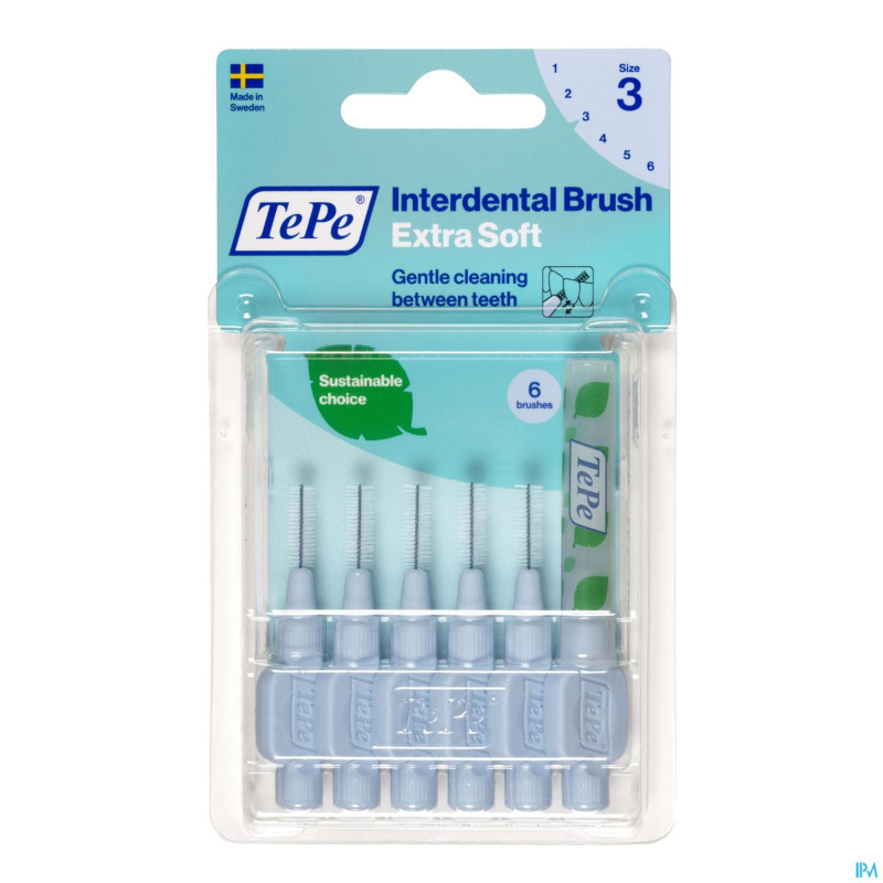 Tepe interdental brush 0,60mm bleu x-soft    6