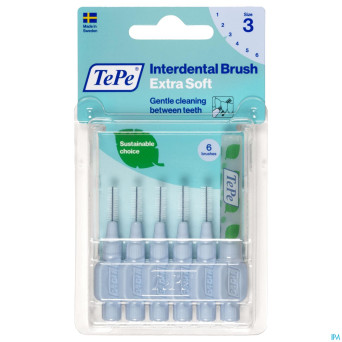 Tepe interdental brush 0,60mm bleu x-soft    6