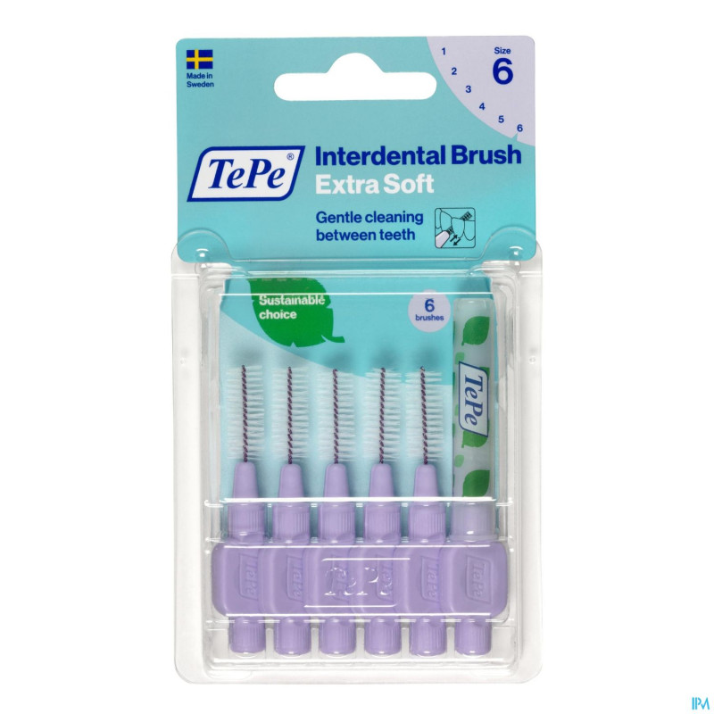 Tepe interdental brush 1,1mm purple x-soft    6