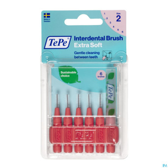 Tepe interdental brush 0,50mm red x-soft    6