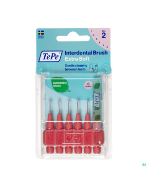 Tepe interdental brush 0,50mm red x-soft    6