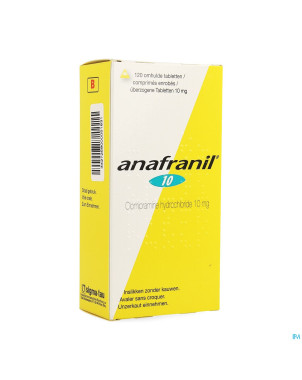 Anafranil 10mg comp pell 120 x 10mg