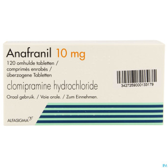 Anafranil 10mg comp pell 120 x 10mg