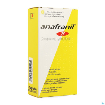 Anafranil 25mg comp pell 120 x 25mg