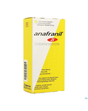 Anafranil 25mg comp pell 120 x 25mg