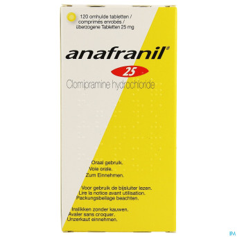 Anafranil 25mg comp pell 120 x 25mg