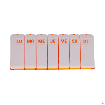 Pilbox tempo city blanc/bleu