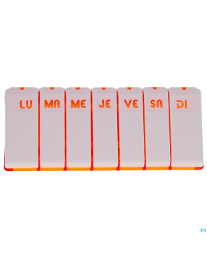 Pilbox tempo city blanc/bleu