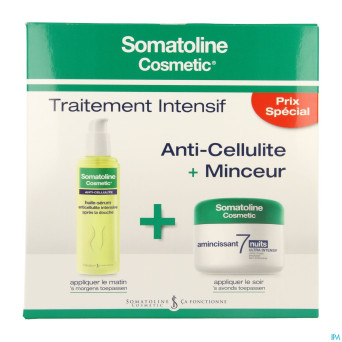 Somatoline cosm.duo 7 nuits 250ml + huile ac 125ml