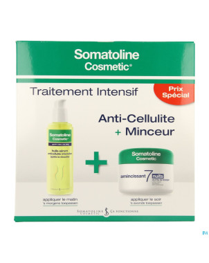 Somatoline cosm.duo 7 nuits 250ml + huile ac 125ml