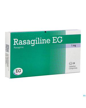 Rasagiline eg 1mg comp 28x1mg