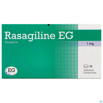 Rasagiline eg 1mg comp 28x1mg