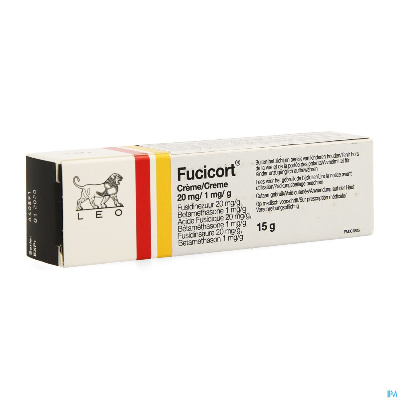 Fucicort lipid creme impexeco 20mg/g+1mg/g 15g pip