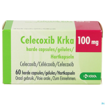 Celecoxib krka 100mg caps dur  60 x 100mg