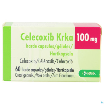Celecoxib krka 100mg caps dur  60 x 100mg