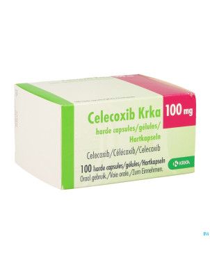 Celecoxib krka 100mg caps dur 100 x 100mg