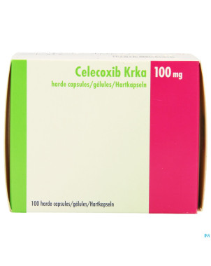 Celecoxib krka 100mg caps dur 100 x 100mg