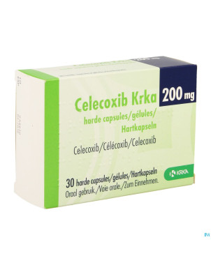 Celecoxib krka 200mg caps dur  30 x 200mg