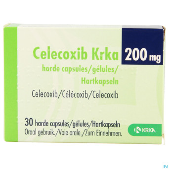 Celecoxib krka 200mg caps dur  30 x 200mg