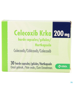 Celecoxib krka 200mg caps dur  30 x 200mg