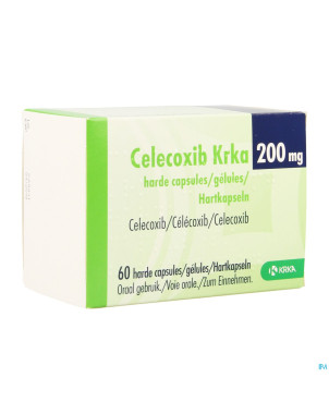 Celecoxib krka 200mg caps dur  60 x 200mg