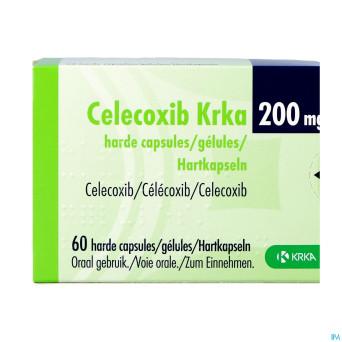 Celecoxib krka 200mg caps dur  60 x 200mg