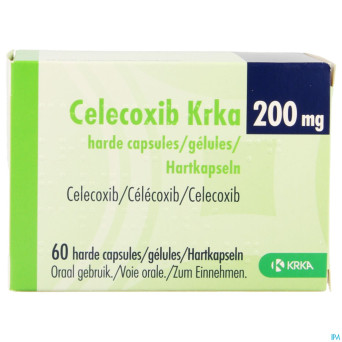 Celecoxib krka 200mg caps dur  60 x 200mg