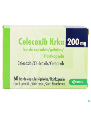 Celecoxib krka 200mg caps dur  60 x 200mg