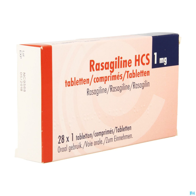 Rasagiline krka 1mg  comp  28 x 1mg