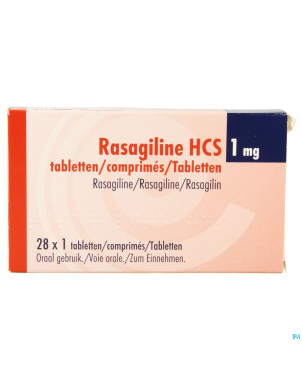 Rasagiline krka 1mg  comp  28 x 1mg