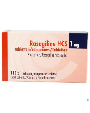 Rasagiline krka 1mg  comp 112 x 1mg