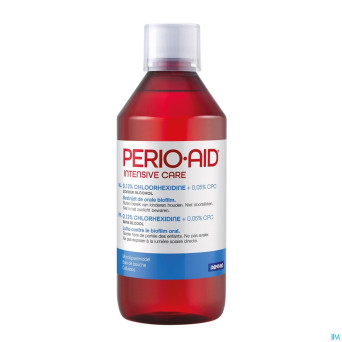 Perio.aid intens.care bain bche 0,12%+0,05%  500ml