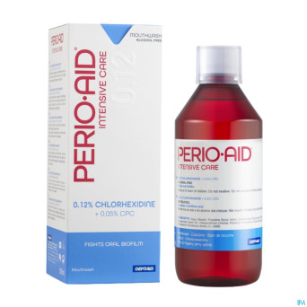 Perio.aid intens.care bain bche 0,12%+0,05%  500ml