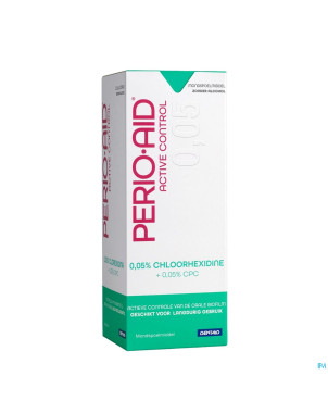 Perio.aid active contr.bain bche 0,05%+0,05% 500ml