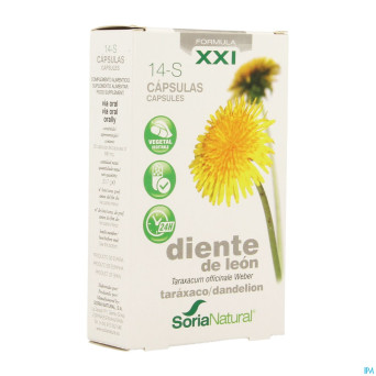 Soria 14-s taraxacum xxi    caps  30