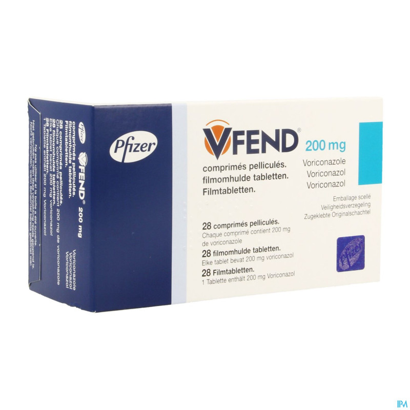 Vfend 200 mg comp pell  28