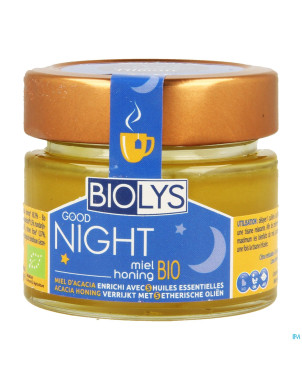 Biolys miel good night    pot 100g