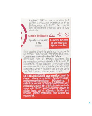 Probiolog fort    pot caps  30