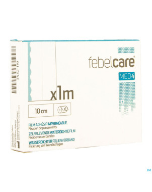 Febelcare med4 film adhesif wtp  10cm  1m  1
