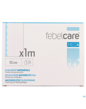 Febelcare med4 film adhesif wtp  10cm  1m  1
