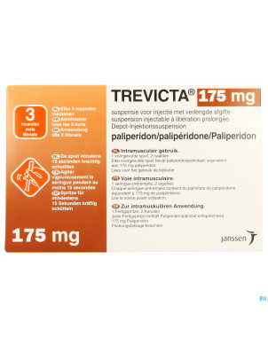 Trevicta 175mg liber.prol. ser preremplie 1+2 aig