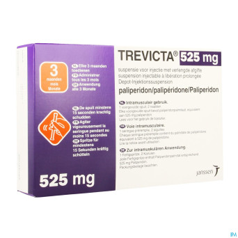 Trevicta 525mg liber.prol. ser preremplie 1+2 aig