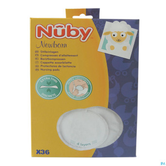 Nuby c coussinets allaitement jetable    3x36