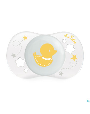 Luc&lea sucette symetrique 0-2m canard