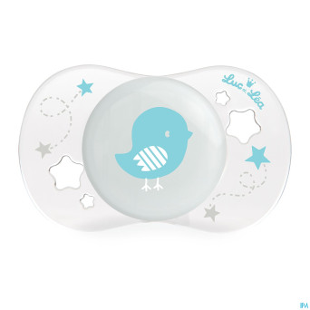 Luc&lea sucette symetrique 0-2m bleu 2