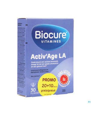 Biocure activ age la comp pell. 20+10 promopack