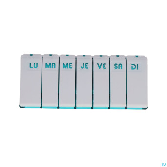 Pilbox tempo city blanc/noir