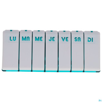 Pilbox tempo city blanc/noir